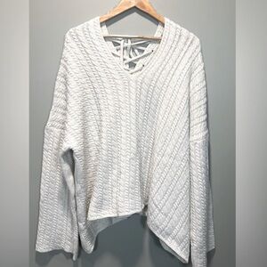 Cream Knit Sweater